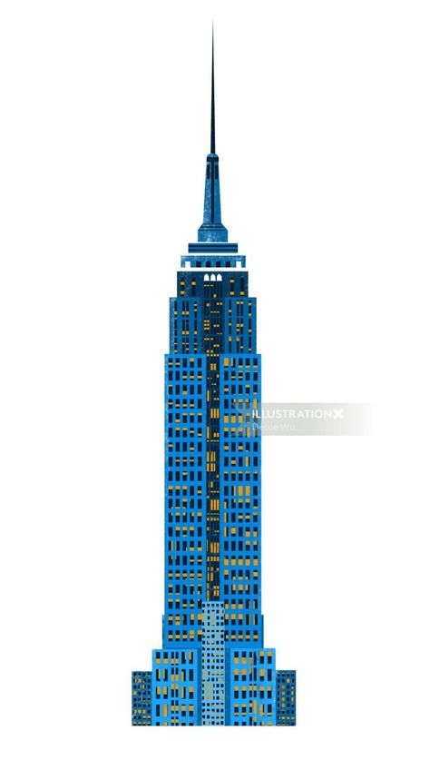 New York Feature 2014 for Milk X magazine November 2014 Empire State Building Illustration, Lifestyle Illustrations, Empire Building, New York Illustration, Day Of Silence, Architecture Collection, Building Illustration, Edible Printing, Art Creativity