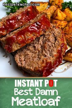 Instant Pot Meatloaf, Instant Pot Pasta Recipe, Pot Recipes Healthy, Pot Recipes Easy, Diner Recept, Best Instant Pot Recipe, Healthy Instant Pot Recipes, Instant Pot Recipes Chicken, Meatloaf Recipe