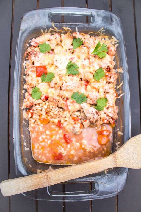 Barley Casserole Recipe, Barley Casserole, Barley Chicken, Turkey Casserole Recipes, Recipe Ground Turkey, Chicken Barley, Turkey Casserole Recipe, Flavored Butters, Barley Recipe