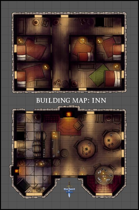 Rpg Wallpaper, Pathfinder Maps, Fantasy Map Making, Cyberpunk Armor, Dungeon Tiles, Building Map, Dnd World Map, Tabletop Rpg Maps, Dnd Maps