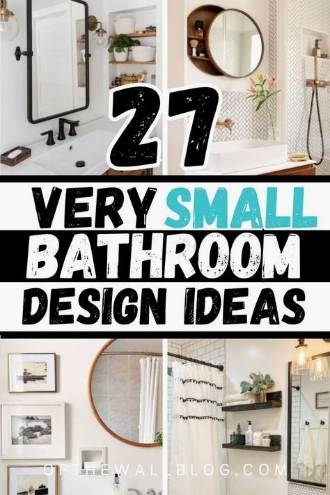 Small Full Size Bathroom Ideas, Bathroom Unique Ideas, Small Rectangular Bathroom Ideas, Counter Bathroom Storage, Decorate Small Bathroom, Small Bathroom Mirror Ideas, Decorating A Small Bathroom, Small Bathroom Makeover Ideas, Bathroom Declutter