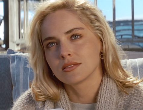 Catherine Tramell AKA Sharon Stone Catherine Tramell, Basic Instinct 1992, Icey Blonde, Basic Instinct, Air Purifying, Sharon Stone, Demi Moore, Smell Amazing, Find Love