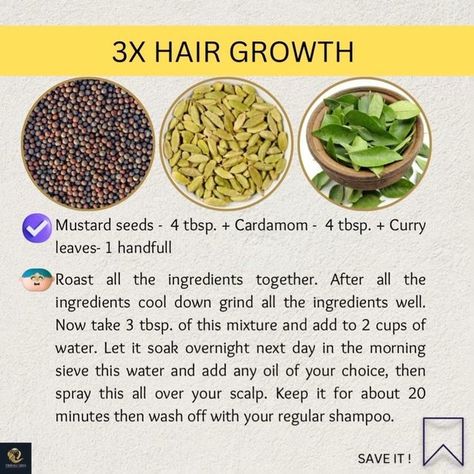 tribalcares on Instagram: "✨Combined benefit of the remedy-✨ 👉🏻It keeps the hair moisturised. 👉🏻 Strengthen hair roots, make hair strands thicker. 👉🏻It protects against microbes. 👉🏻Improves blood circulation to the scalp resulting in hair growth. 👉🏻Delays the process of greying . SAVE it if you found it helpful 📩🙌🏻😊" Grey Hair Remedies, Hair Oil Recipe, Diy Hair Oil, Natural Hair Remedies, Ayurvedic Hair Care, Get Thicker Hair, Thick Hair Remedies, Strengthen Hair Roots, Hair Growth Foods