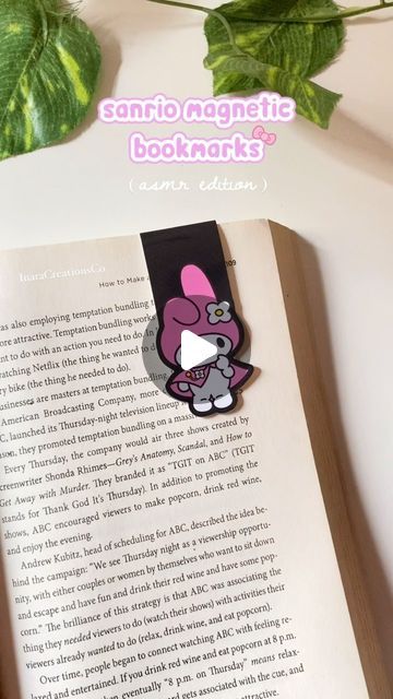 inaracreationscoJanuary 21, 2024 on : "launching the cutest sanrio magnetic bookmarks! 🎀 link in bio to shop 🎐🌷🫧 #sanriobookmarks #sanriomerch #sanrio #sanriocore..." Sanrio Bookmark, Kuromi Bookmark, Handmade Bookmarks Diy, Cute Bookmarks, Magnetic Bookmarks, Bookmarks Handmade, Magnets, Hello Kitty, Product Launch