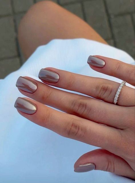 Nails Toes, Unghie Sfumate, Nagel Tips, Modern Nails, Smink Inspiration, Daily Nail, Minimal Nails, Makijaż Smokey Eye, Minimalist Nails