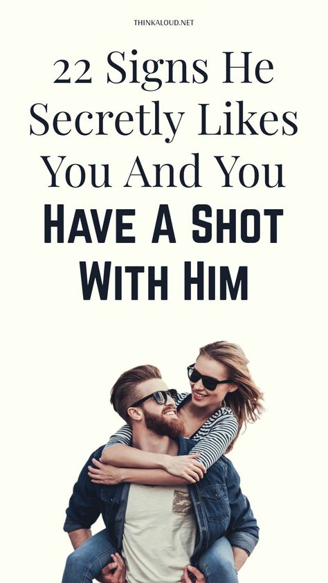 You can have a hunch that a guy is into you, but most of the time, you can’t be sure about it. When a guy isn’t ready to tell you directly that he likes you, you can find it out by checking if there are any signs he secretly likes you. It would be great if you could read his mind, but that is impossible. #thinkaloud #pasts #properly #lovequotes #love #loveit #lovely #loveher #loveyou #loveyourself #lovehim #adorable #amor #life #bae #beautiful #couple #coupleblog #couplegoals How To Tell If A Guy Is Interested In You, When A Guy Like You, How To Tell A Guy He Looks Good, Guy Like You, Telling Him You Love Him, If A Guy Is Interested In You, Things A Guy Does When He Likes You, How To Tell A Guy You Don’t Like Him, Signs They Like You