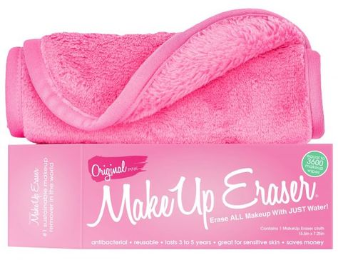 Top Ten Fave Products {Glossybox Advent Calendar 2021} - CurlyCraftyMom.com Make Up Eraser, Makeup Eraser Cloth, Chemical Free Makeup, Original Makeup, Hd Makeup, Remove Makeup From Clothes, Pink Photography, Makeup Eraser, Makeup Remover Wipes