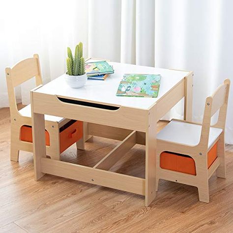 COSTWAY Kids Table & Chairs Set, Double Side Tabletop Tab... https://www.amazon.co.uk/dp/B07G94PQDQ/ref=cm_sw_r_pi_dp_U_x_UEWnCbKXT1NVY Kids Table With Storage, Kids Table Set, Kids Table Chair Set, Toddler Table And Chairs, Play Activity, Toddler Table, Drawing Table, Childrens Table, Storage Chair