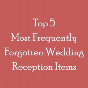 Don't forget some of the most important (small) items for your wedding reception! Check out the list of the Top 5 Most Frequently Forgotten Wedding Reception Items. LoveThisLittleCity.com Formal Wedding Reception, Outdoor Weddings, Wedding Item, Wedding Coordinator, Plan Your Wedding, Formal Wedding, Wedding Tips, Small Items, The List