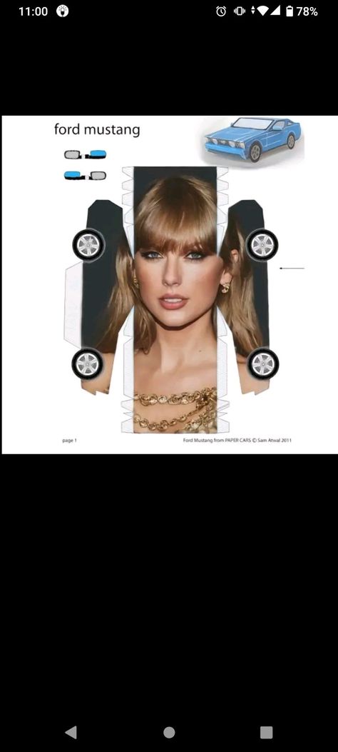 Taylor Swfit, Celebrity Cars, Creative School Project Ideas, Pinewood Derby Cars, Taylor Swift Birthday, Paper Car, Ford Mustang Car, Car Craft, Pinewood Derby