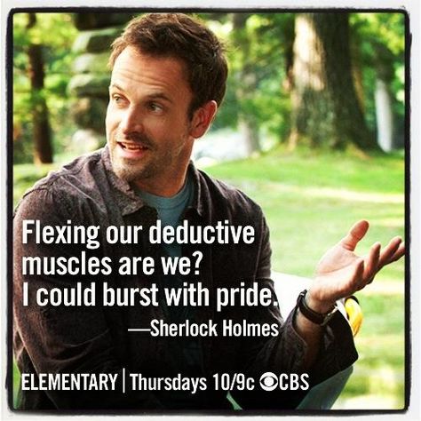 Elementary Show, Elementary Tv Show, Sherlock Holmes Elementary, Elementary Tv, Elementary Sherlock, Sherlock Holmes Quotes, Elementary My Dear Watson, Johnny Lee, Jonny Lee Miller