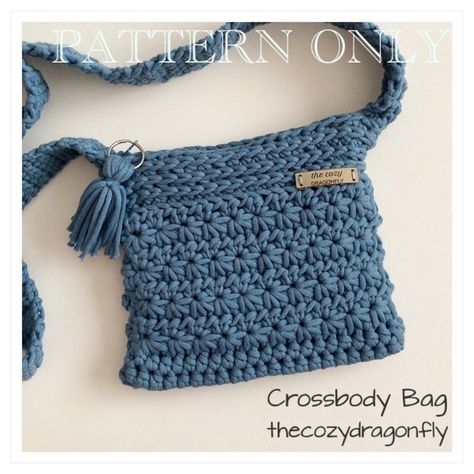 Crochet Crossbody Strap, Small Bag Pattern, Crochet Small Bag, Modern Haken, Phone Bag Pattern, Crocheted Purse, Yarn Project, Crochet Throw Pattern, Crossbody Bag Pattern