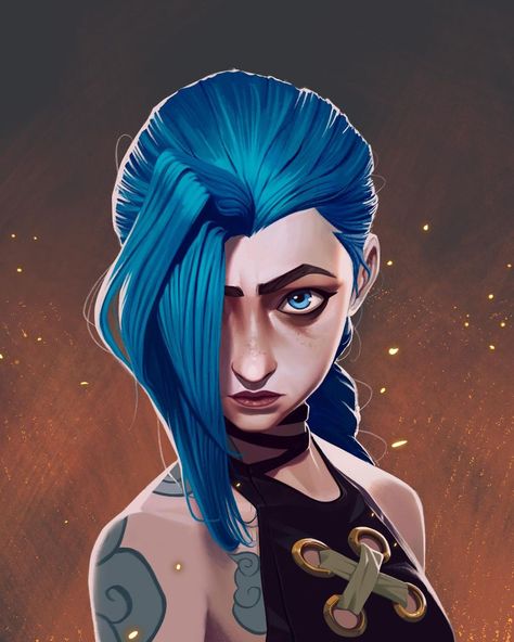 Love Jinx, Sky Art Painting, Modern Graphic Art, Jinx League Of Legends, League Of Legends Characters, Demon King Anime, Dark Art Drawings, Pop Culture References, Lol League Of Legends