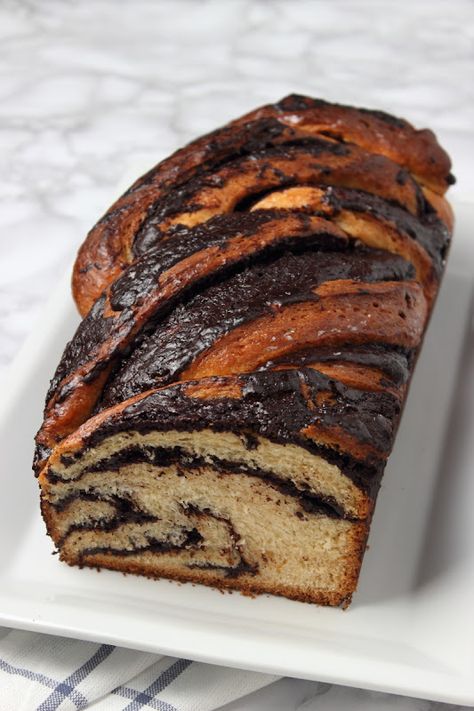 Babka de chocolate Cortadillo Pan, Food Lover, Bread