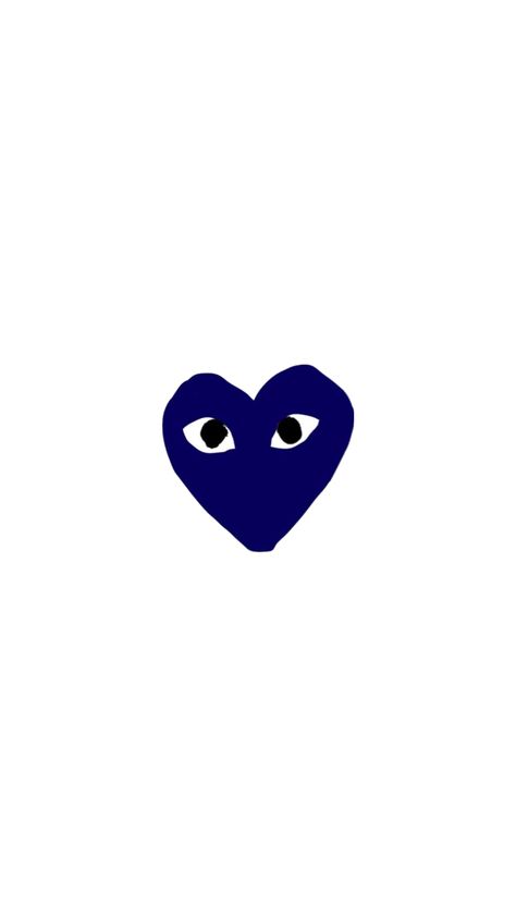 Blue Heart With Eyes, Hearts With Eyes Wallpaper, Heart With Eyes Wallpaper, Hearts With Eyes, Blue Heart Wallpaper, Viral Wallpaper, Blue Heart Emoji, Cdg Wallpaper, Play Hearts