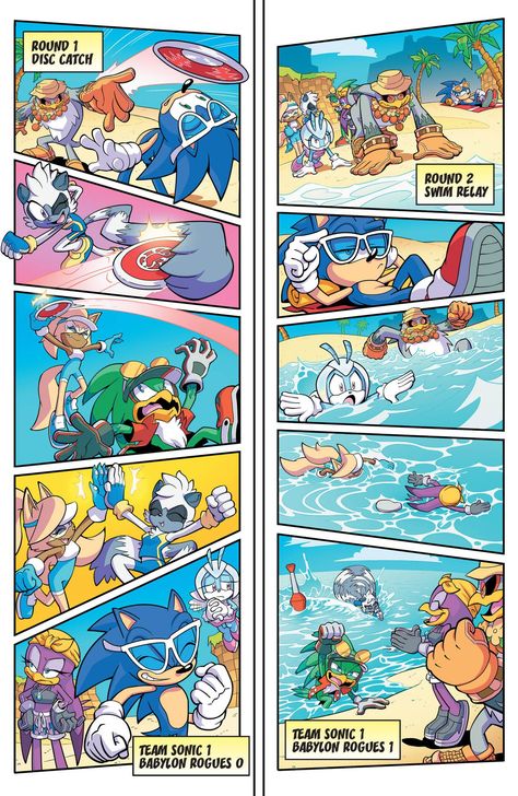 Idw Sonic, Sonic Idw, Summer Special, The Hedgehog, Endless Summer, Sonic, Sonic The Hedgehog, Comics