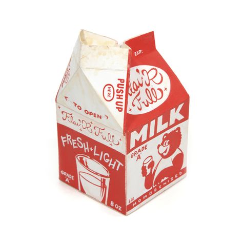 cvonszombathy_milk Milk Box Packaging, Soap Illustration, Milk Label, Cute Milk Carton, Milk Illustration, Canned Milk, Milk Aesthetic, Vintage Milk Bottles, Milk Packaging