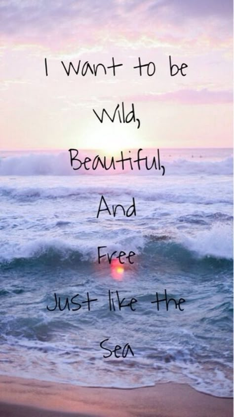 #These Beachy Quotes Will Make You Feel like You're on Vacay, Even when You're Not ... Caption Untuk Instagram, Instagram Captions For Pictures, Beachy Quotes, Beach Instagram Captions, Beach Captions, Hippie Quotes, Photos Bff, Wallpaper Macbook, Photos Black And White