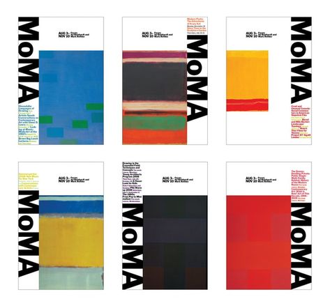 Identity system for the Museum of Modern Art in New York, one of the world's largest art institutions. Brand Identity Template, Museum Marketing, Interaktives Design, Museum Identity, Moma Museum, Museum Branding, Museum Logo, Pentagram Design, Text Poster