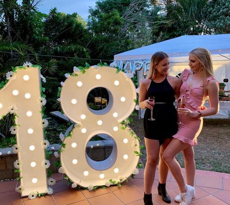 1.5m tall Light Up Numbers available for hire Light Up Numbers, 18th Birthday Outfit, 18th Birthday Decorations, Party Entrance, Deco Champetre, Birthday Party Treats, 21st Birthday Decorations, 70th Birthday Parties, Mickey Party