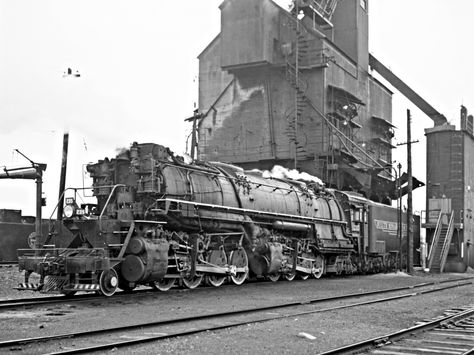 DMIR, Proctor, Minnesota, 1960 Duluth, Missabe and Iron Range Railway Yellowstone steam locomotive no. 235 at yard coaling dock in Proctor, Minnesota, on April 23, 1960. Photograph by J. Parker Lamb, © 2015, Center for Railroad Photography and Art. Lamb-01-056-04 Trains Photography, Steam Trains Photography, Deco Punk, Steam Engine Trains, Railroad History, Railroad Pictures, Pennsylvania Railroad, Rail Road, Railroad Photography