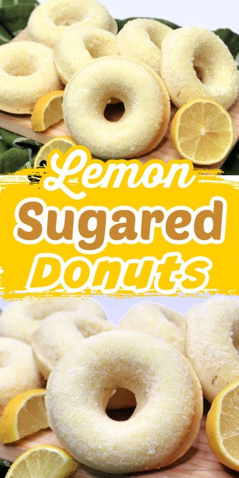 Lemon Donuts Recipe, Super Easy Peach Cobbler Recipe, Baked Donut Recipe, Delicious Lemon Desserts, Donut Hole Recipe, Fruit Buffet, Doughnut Recipe Easy, Baked Donut, Easy Donut Recipe