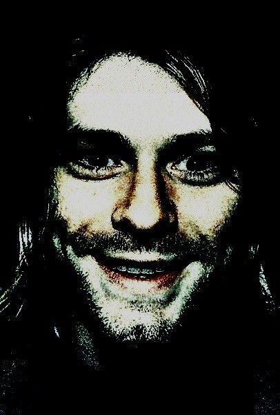 Kurt Cobain Side Profile, Nirvana Pfp, Kurt Cobain Painting, Nirvana Pictures, Male Seahorse, Nirvana Wallpaper, Curco Vein, Shiver Me Timbers, Nirvana Music