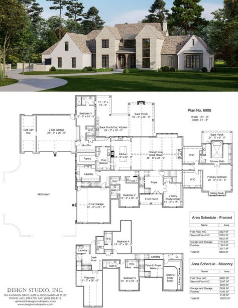 Plan #6906 | Design Studio One Story Mansion Floor Plan, Mega Mansions Floor Plan, Lottery Dreams, Diamond House, Barn Homes Floor Plans, Small House Layout, Bloxburg Codes, European House Plans, Sims 4 House Plans