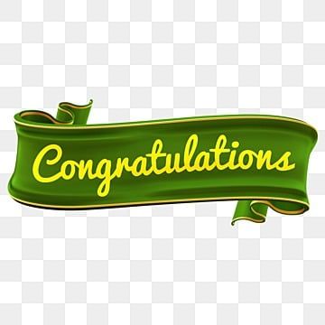 Congratulations Images Design, Congratulations Banner Design, Congratulations Design Graphics, Green Ribbon Banner, Congratulations Template, Congratulations Frame, Congratulations Typography, Congratulations Images, Congratulations Photos