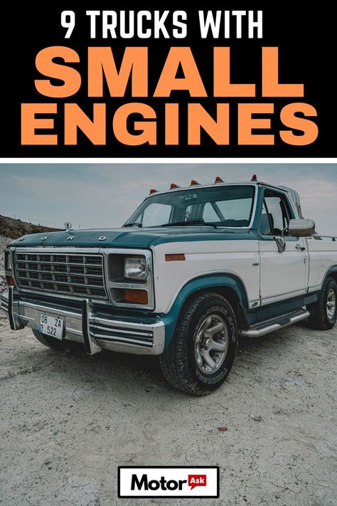 9 Trucks With Small Engines Compact Trucks, How To Save Gas, Basic Knowledge, Ford Raptor, Gas Mileage, Small Engine, Utility Vehicles, A Truck, Cost Saving