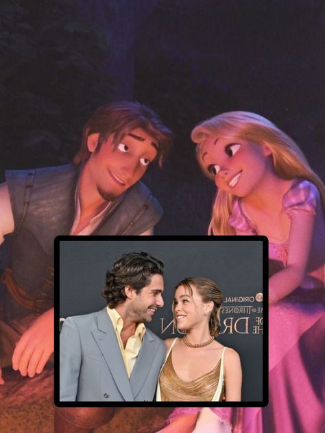 Milly And Fabien, Fabien Frankel And Milly Alcock, Fabien Frankel, Flynn Ryder, Milly Alcock, Dragon House, Dragon Games, Music Star, Rapunzel