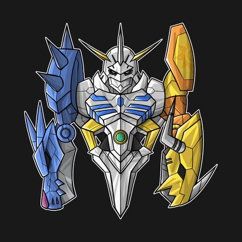 Omnimon Digimon, Digimon Tattoo, Digimon Art, Kekkei Genkai, Digimon Wallpaper, Tattoo Concepts, Leg Art, Sport Logos, Digimon Digital Monsters