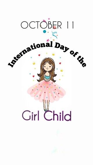 International Day of the Girl Child - 2021 Theme 'Digital Generation Our Generation'. #girls #girlhood #babygirl International Day Of The Girl, International Day Of The Girl Child, International Girl Child Day, International Girls Day, Children's Day Craft, Daisy Activities, Admission Post, Girl Scout Daisy Activities, Girl Child Day