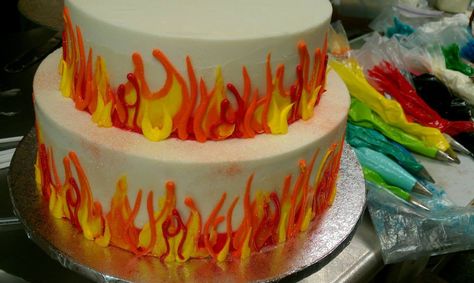 Explore hayleycakesandcookies' photos on Flickr. hayleycakesandcookies has uploaded 5820 photos to Flickr. Cake With Icing, Fire Fighter Cake, Fire Cake, Fireman Cake, Hot Wheels Cake, Pokemon Birthday Cake, Truck Birthday Cakes, Monster Truck Cake, Fireman Birthday