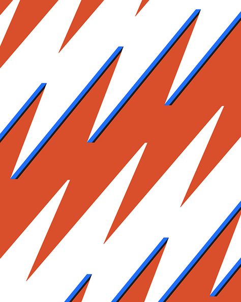 Lightning Bolt (2014) David Bowie Lightning Bolt, Bowie Lightning Bolt, Electric Pattern, Lightning Bolt Pattern, Football Logo Design, Ethnic Pattern Design, Cartoon Logo, The Masters, Modern Logo Design