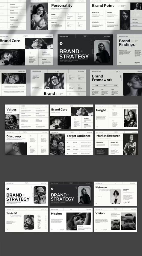 Modern Powerpoint Design, Brand Planning, Indesign Inspiration, Slide Presentation Template, Google Slide Presentation, Presentation Slides Design, Presentation Deck, Presentation Design Layout, Marketing Presentation