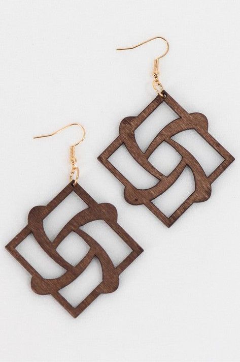 Laser Cut Wood Jewelry, Laser Engraved Earrings, Laser Cut Wood Earrings, Laser Cut Wood Crafts, Laser Engraved Ideas, Diy Cnc, Laser Cut Jewelry, Laser Art, Laser Cut Earrings