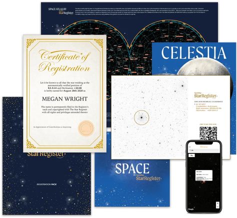 Buy a Star - Name A Star | Star register Name A Star Gift, Buy A Star, Mom Gift Guide, Mom Activities, Gifts For Mother's Day, Unique Christmas Gift, Presentation Folder, Bar Necklace Personalized, Star Chart