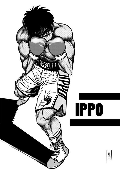 Ippo Makunouchi by Botonet on DeviantArt Hajime No Ippo Wallpaper, Mighty Mike, Box Manga, Hajime No Ippo, Boxing Posters, Japon Illustration, Funny Wallpaper, Anime Wall Art, Vintage Tee