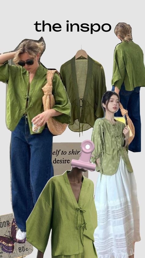 green outfit inspo Blue Clothes Aesthetic, Art Girl Aesthetic Outfit, Navy Blue Outfit, Art Girl Aesthetic, Trends 2025, Ocean Colors, Green Outfit, Green Art, Blue Outfit