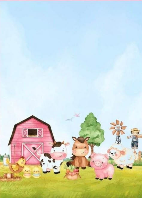 Gender Neutral First Birthday, Farm Animals Birthday Party Invitations, Farm Animals Invitations, Farm Birthday Party Invitations, Farm Party Invitations, Farm Invitation, Farm Birthday Invitation, Barnyard Birthday Party, Farm Theme Birthday