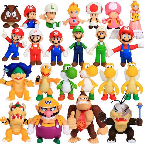 Online Buy Wholesale characters super mario from China characters ... Mario Figures, Super Mario Characters, Mario Toys, Last Knights, Cheap Toys, Mario Luigi, Toy Story 3, Mario Birthday, Super Mario Art