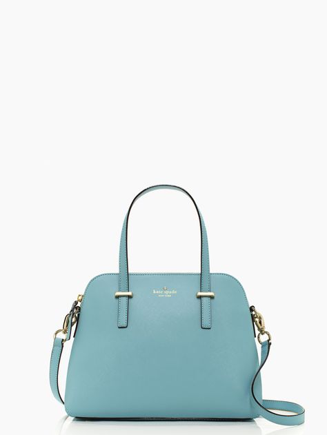 Kate Spade: Cedar Street Maise - Celeste Blue Perfect Handbag, Quality Handbags, Zip Top, Kate Spade New York, Handbags On Sale, Kate Spade Top Handle Bag, Handbag Accessories, Purse Wallet, Mint Green