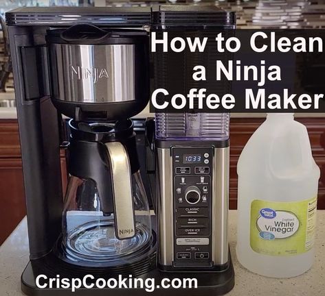 If you ever wondered how to clean a ninja coffee maker and thought it was difficult, you are in for a treat. We are going to show it is a straight forward Cleaning Ninja Coffee Maker, How To Clean Ninja Coffee Maker, Clean Ninja Coffee Maker, How To Clean A Coffee Pot, How To Clean A Coffee Maker, Clean A Coffee Maker, Coffee Pot Cleaning, Ninja Coffee Maker, Coffee Maker Cleaning