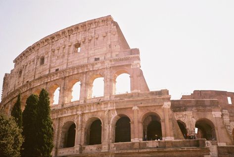 Rome Aesthetic Vintage, Italy Film Photography, Roma Cinematography, Rome Landscape Photography, Italy On Film, Rome Film Photography, Colosseum Rome Photography, Rome On Film, Rome Photography