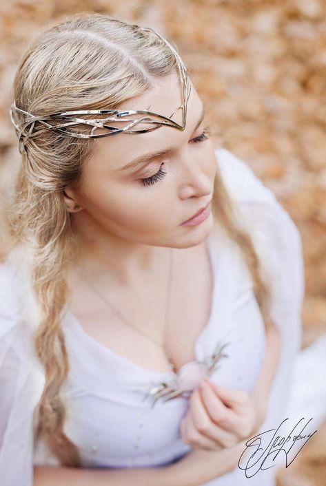 Elven Hairstyles, Elf Tiara, Elvish Wedding, Hair Circlet, Elf Crown, Elven Tiara, Elven Queen, Elven Princess, Tiaras Jewellery