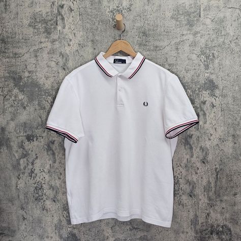 Check out Fred Perry Polo Shirt Extra Large XL White Slim Fit Twin Tipped Mod 60s M3600 , the latest item I added on eBay! #eBay #eBaySeller Fred Perry Polo Shirts, Mod 60s, Twin Tips, Extra Large, Twins, Polo Shirt, Slim Fit, Best Deals, White