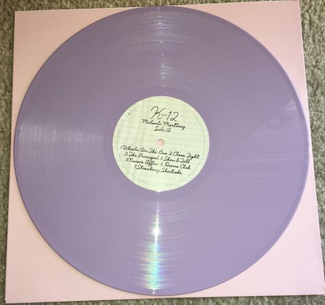 K-12 Vinyl, Melanie Martinez Vinyl, Melanie Martinez Merch, K-12 Melanie Martinez, Cd Aesthetic, Vinyl Cd, Indie Pop, Synth Pop, High School Sweethearts