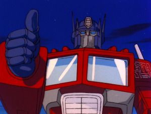 Thumb Up, Optimus Prime, Call Me, Transformers, Pop Culture