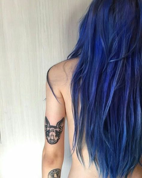 Blue Hair Color, Nails Blue, Hair Color Blue, Dye My Hair, Cool Hair, New Hair Colors, Hair Color Balayage, Hair Coloring, Colorful Hair